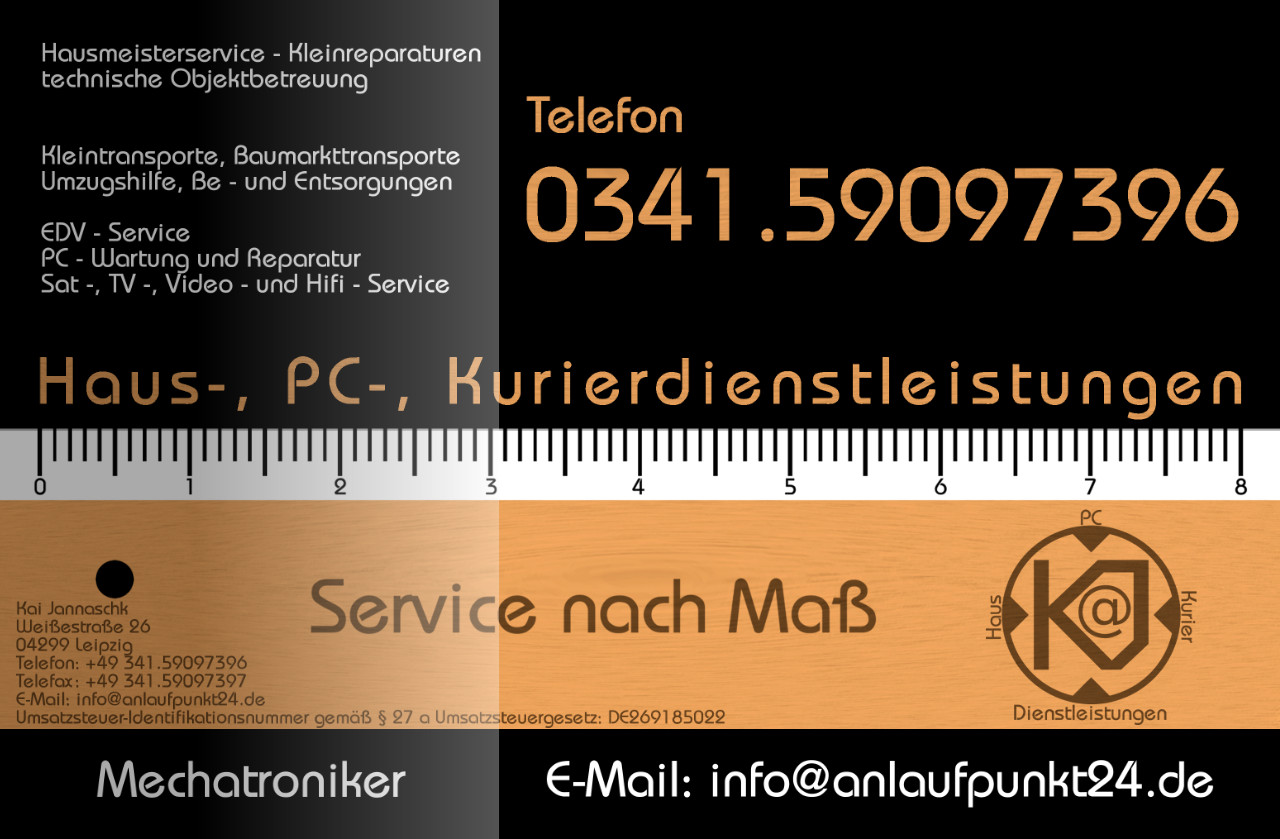 Haus-, PC-, Kurierdienst